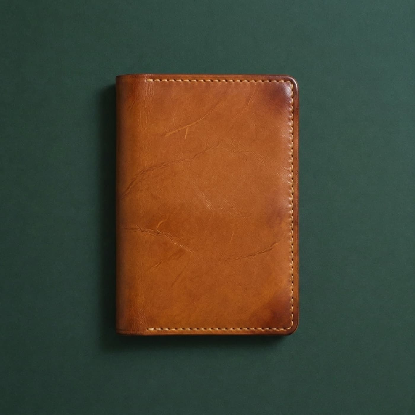 The same passport cover at one year