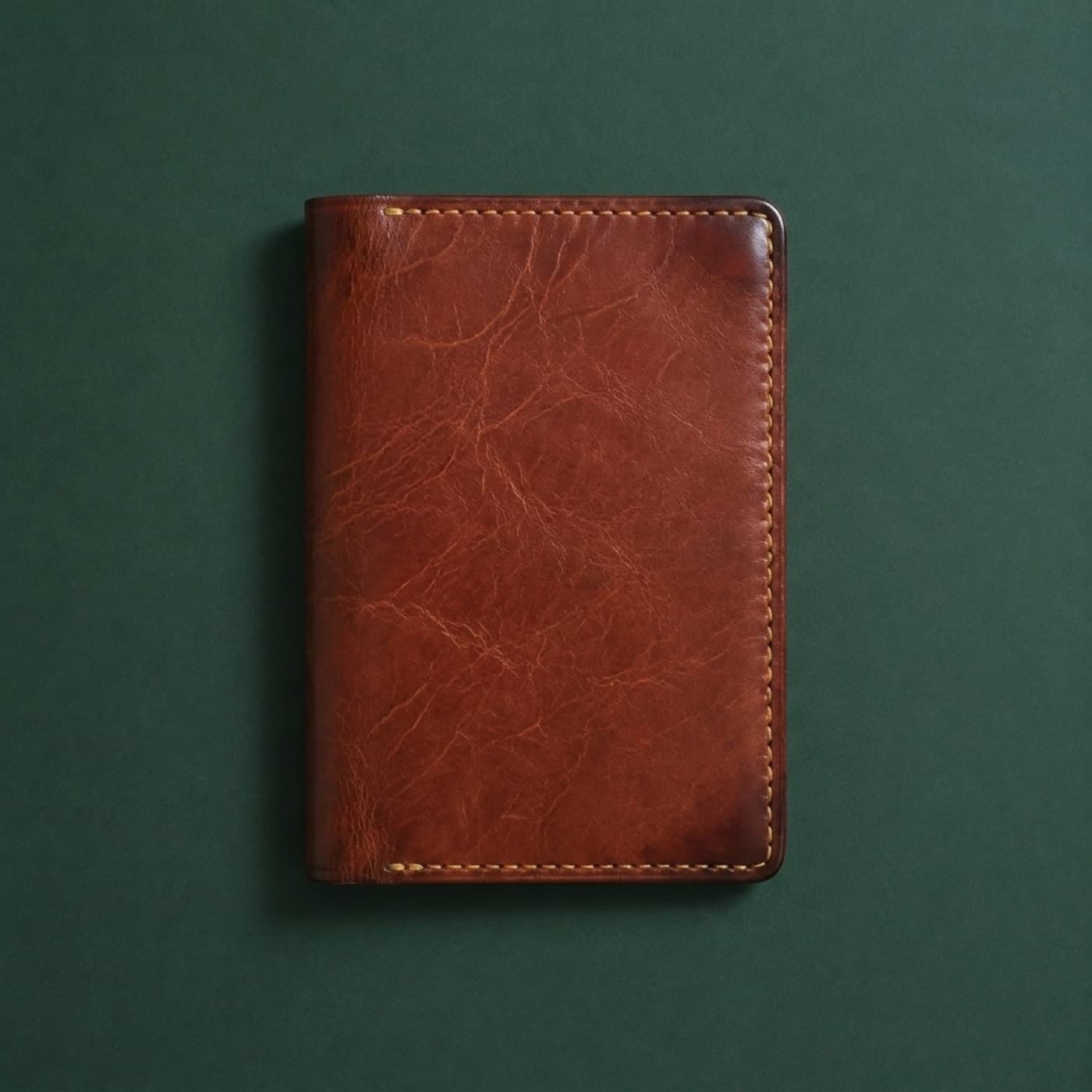 The same passport cover at two years